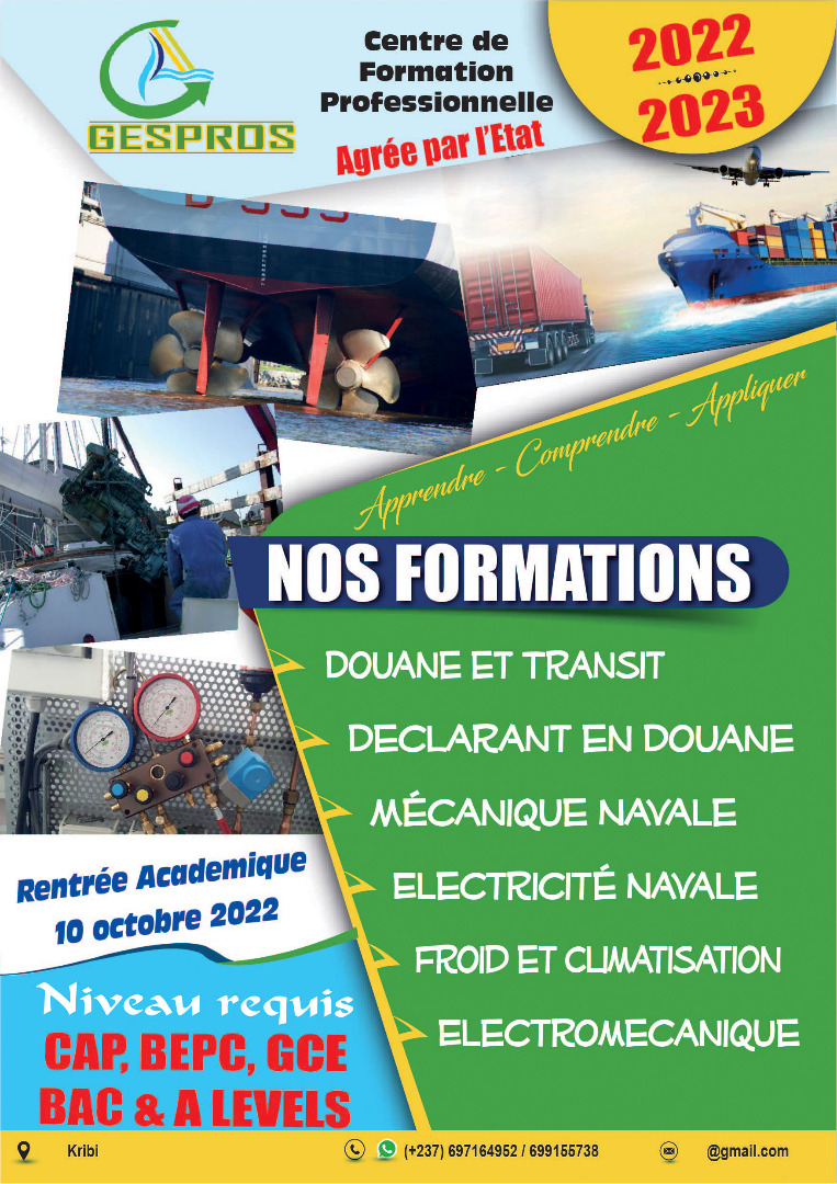 GESPROS formation : La rentrée académique ce 10 Octobre 2022.